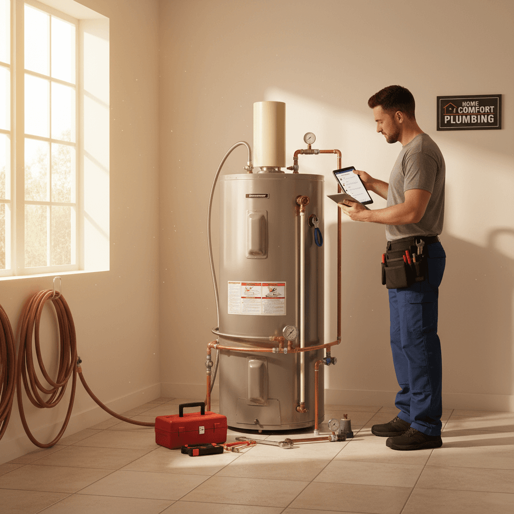Water heater service